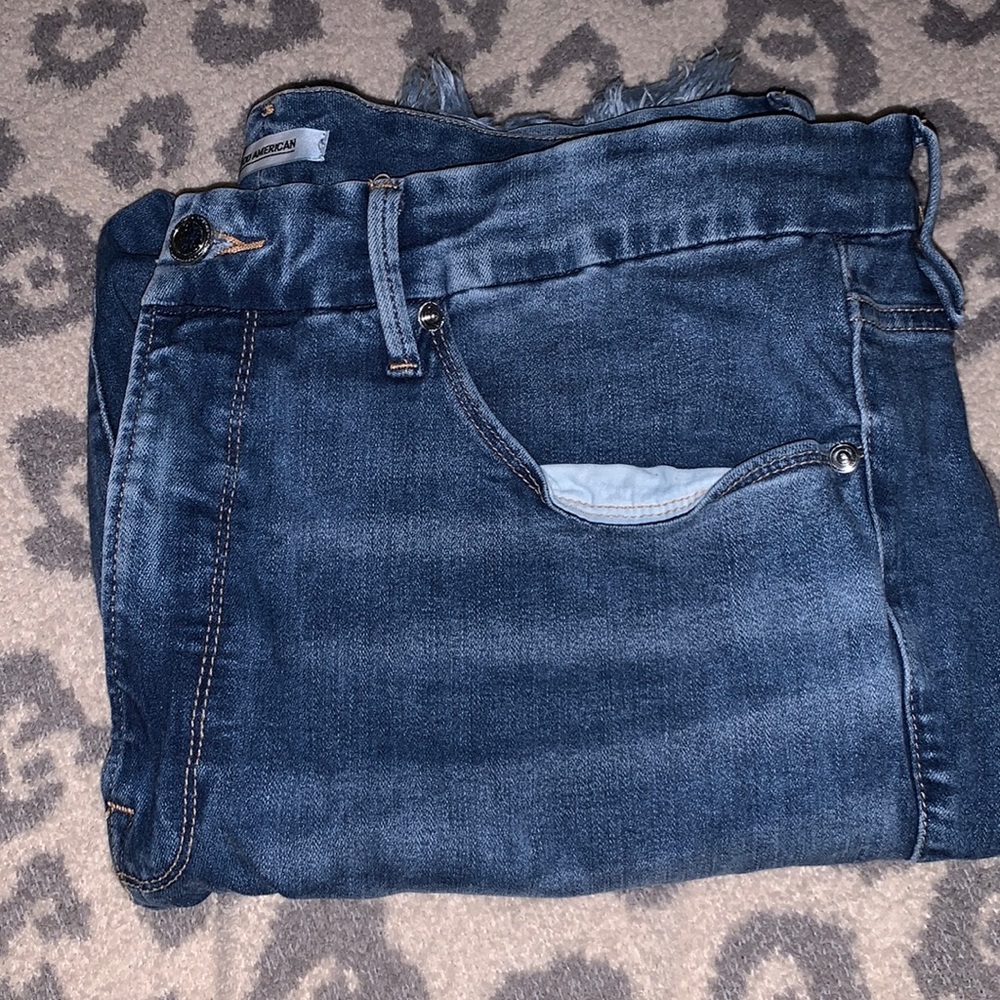 Good American GOOD LEGS FRAY HEM |  Size 22